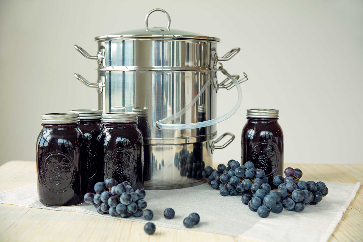 Canning Grape Juice