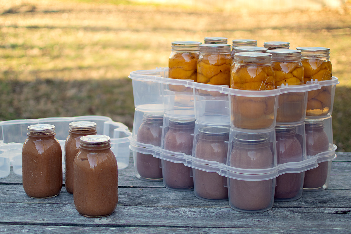 Mason Jar Storage